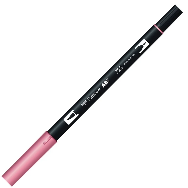 TOMBOW AB-T DUAL BRUSH PEN GRAFİK KALEMİ PINK (723) T-AB-T 723