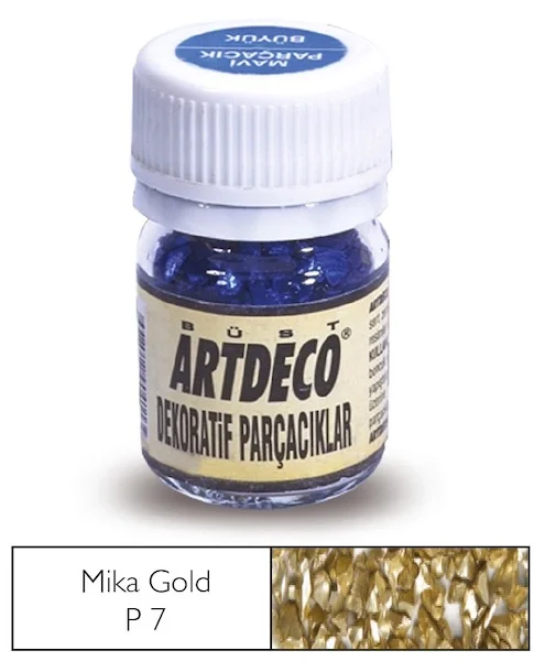 ARTDECO DEKOPAJ PARÇACIK 25 ML MİKA ALTIN Y-029A-P7