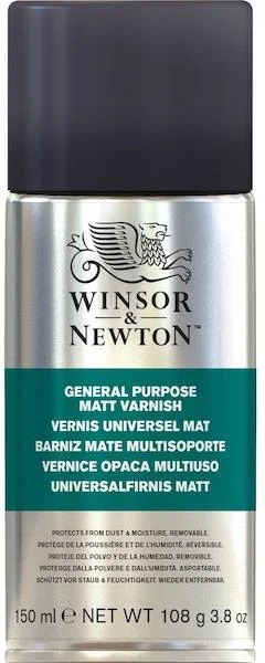 W&amp;N YARDIMCI MALZEME ALL-PURPOSE MATT VARNISH 150 ML SPREY WN-3034989