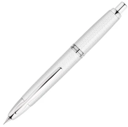 PILOT DOLMA KALEM CAPLESS RHODIUM ACCENTS GRAPHITE BEYAZ MEDIUM FC-1500RRRK-B-M