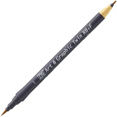 ZIG ART&amp;GRAPHIC TWIN RB TUT-95 474 MUSTARD
