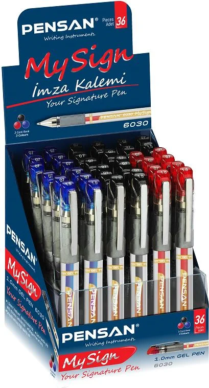PENSAN İMZA KALEMİ MY SIGN JEL 1.0 6030 36 LI