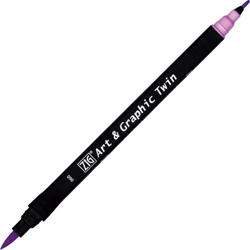 ZIG ART&amp;GRAPHIC TWIN TUT-80 060 LIGHT VIOLET