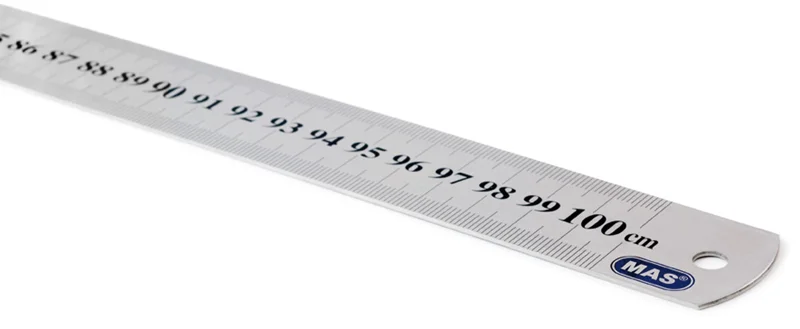 MAS CETVEL 2400 ÇELİK 100 CM