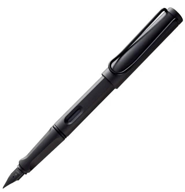 LAMY DOLMA KALEM SAFARI METAL KLİPS MAT SİYAH B UÇ 17-B
