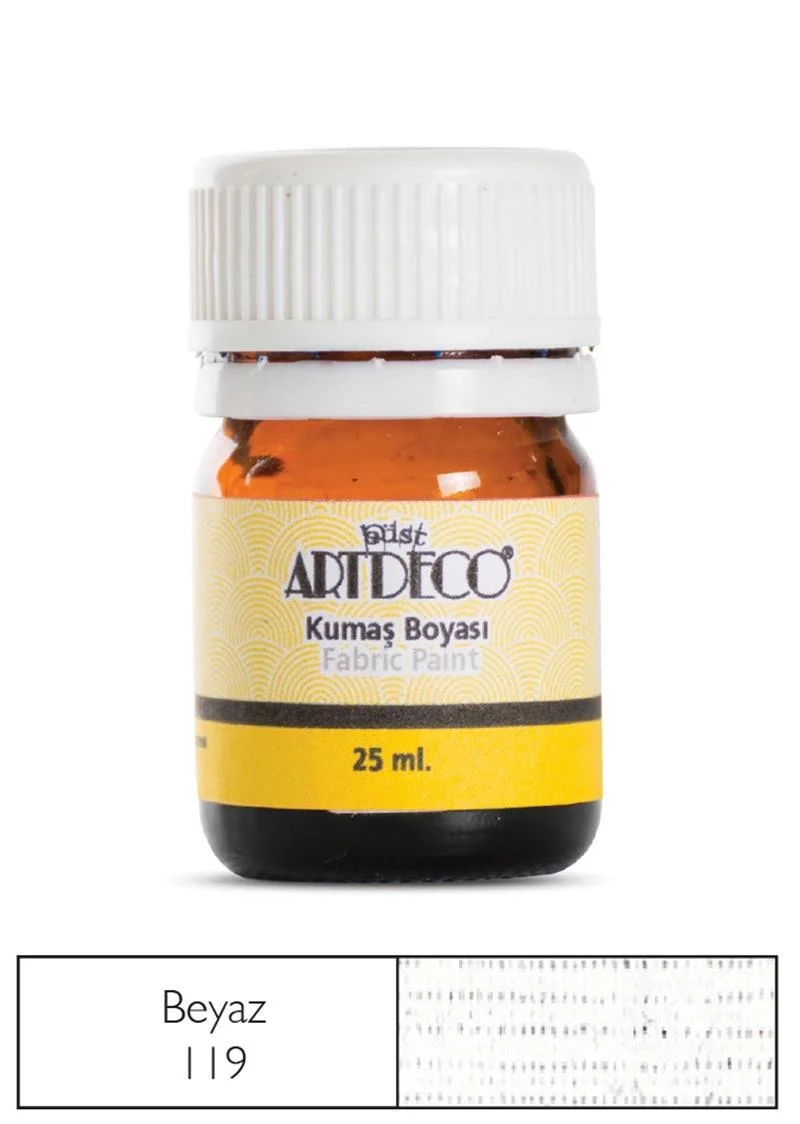 ARTDECO KUMAŞ BOYASI 25 ML BEYAZ Y-010A-119
