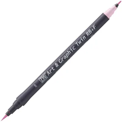 ZIG ART&amp;GRAPHIC TWIN RB TUT-95 200 SUGARE ALM.PINK