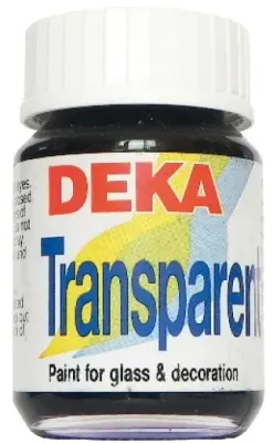 DEKA CAM BOYASI TRANSPARENT 25 ML HELLGRUN 62 DK-02262