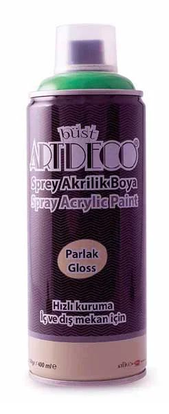 ARTDECO SPREY BOYA 400 ML YEŞİL Y-400SP-3012