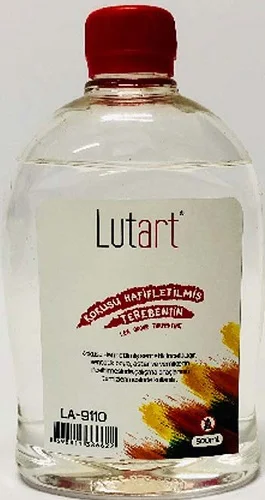 LUTART TEREBENTİN 500 ML. KOKUSU HAFİFLETİLMİŞ LA-9110