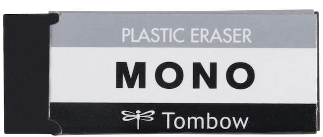 TOMBOW SİLGİ MONO SİYAH 23x11x55 MM T-PE-04AB