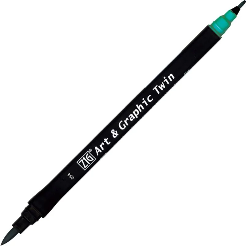 ZIG ART&amp;GRAPHIC TWIN TUT-80 054 TURQUOISE GREEN