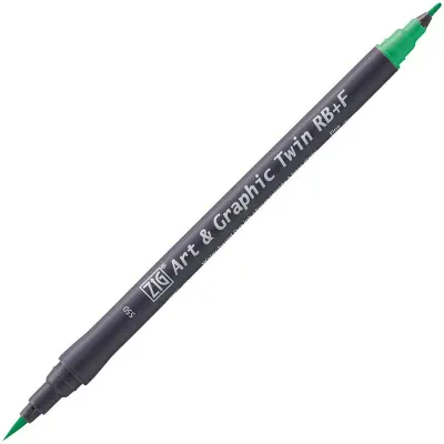 ZIG ART&amp;GRAPHIC TWIN RB TUT-95 550 EMERALD GREEN