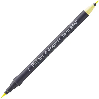 ZIG ART&amp;GRAPHIC TWIN RB TUT-95 13 PALE YELLOW