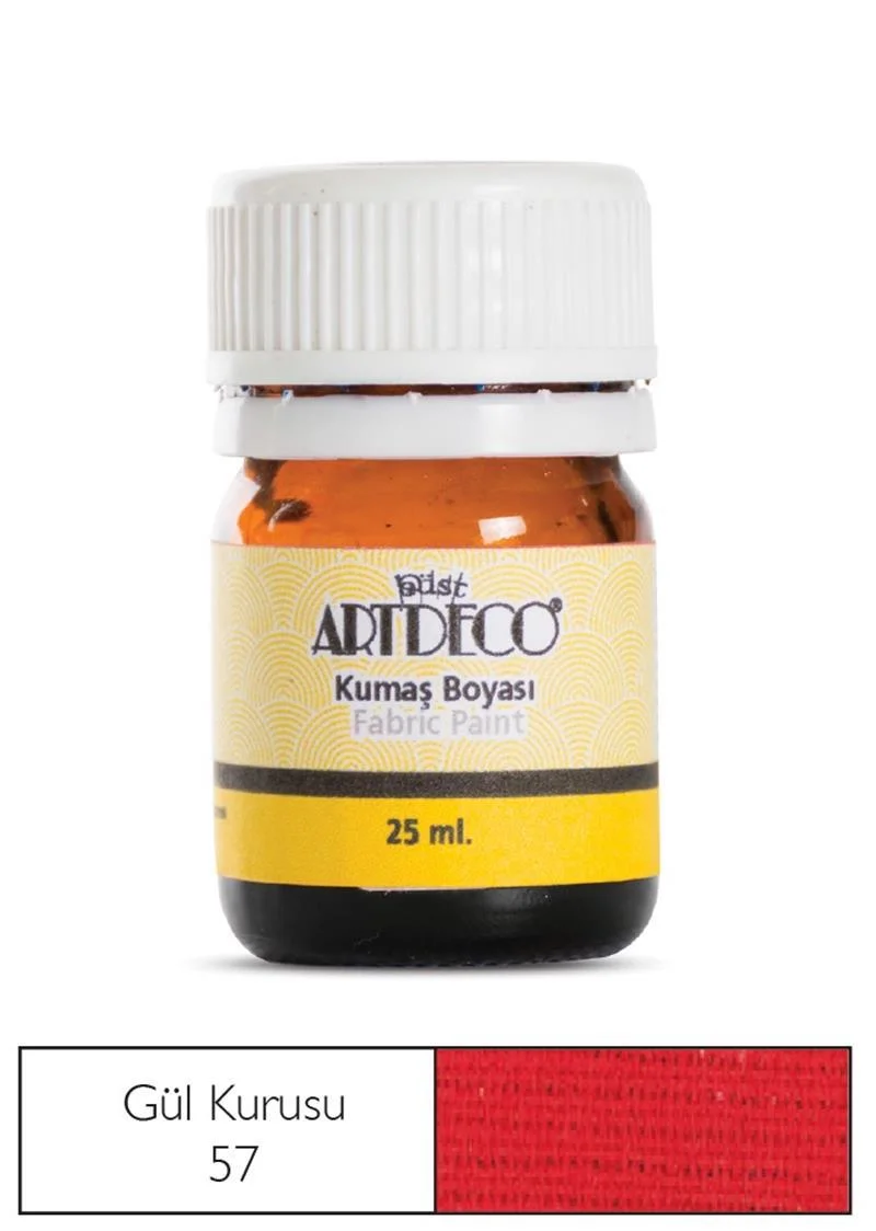ARTDECO KUMAŞ BOYASI 25 ML GÜL KURUSU Y-010A-57