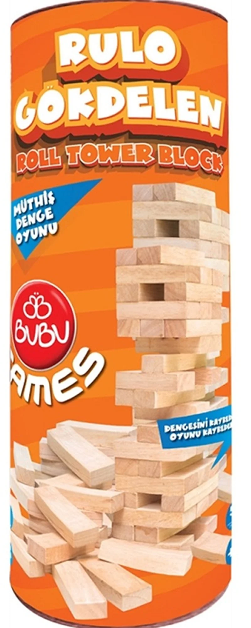 BU-BU GAMES SİLİNDİR KULE GM0035