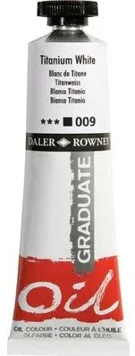 DALER ROWNEY YAĞLI BOYA GRADUATE GRAD SERİSİ 38 ML TITANIUM WHITE 117038009