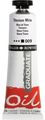 DALER ROWNEY YAĞLI BOYA GRADUATE GRAD SERİSİ 38 ML TITANIUM WHITE 117038009