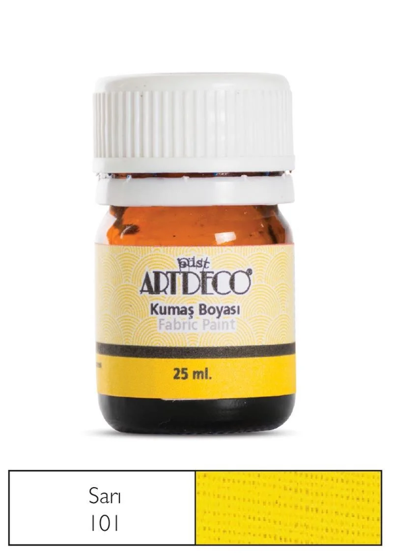 ARTDECO KUMAŞ BOYASI 25 ML SARI Y-010A-101