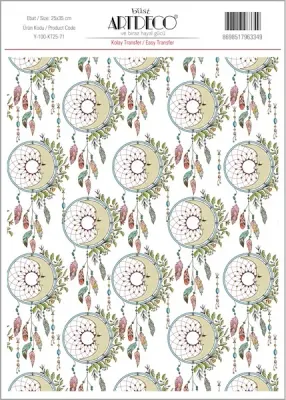 ARTDECO KOLAY TRANSFER 25x35 CM NO:71 Y-100-KT25-71