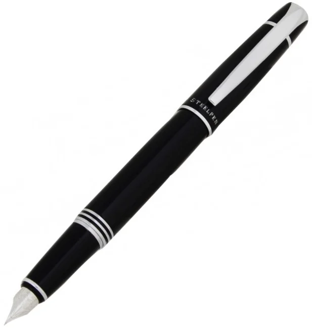 STEELPEN DOLMA KALEM PLANET SERİSİ SİYAH 0021D