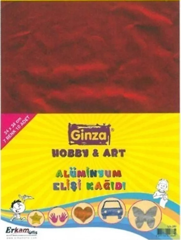 GİNZA ELİŞİ KAĞIDI 24x34 METALİK 10 LU 279
