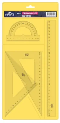 HATAS ÇİZİM TAKIMI TEKNİK OKUL 21 CM GÖNYELİ 00822