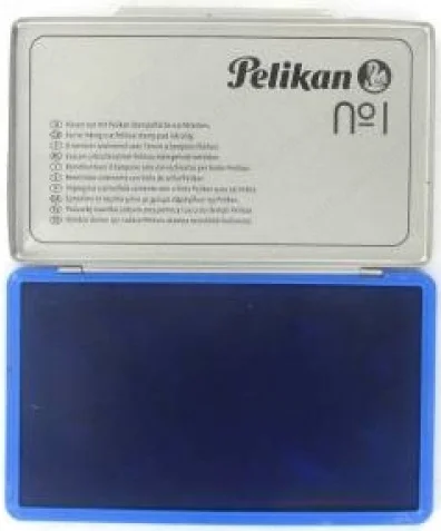 PELİKAN ISTAMPA NO:1 9x16 METAL MAVİ 331124