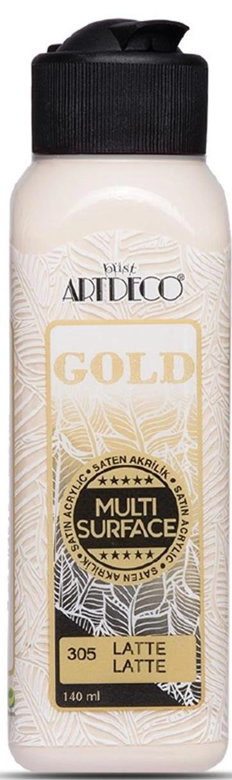 ARTDECO AKRİLİK BOYA GOLD MULTI-SURFACE 140 ML LATTE Y-G70R-305