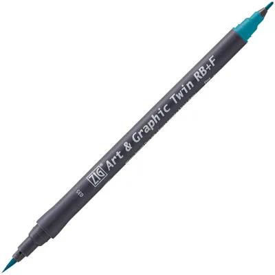 ZIG ART&amp;GRAPHIC TWIN RB TUT-95 35 PERSIAN GREEN