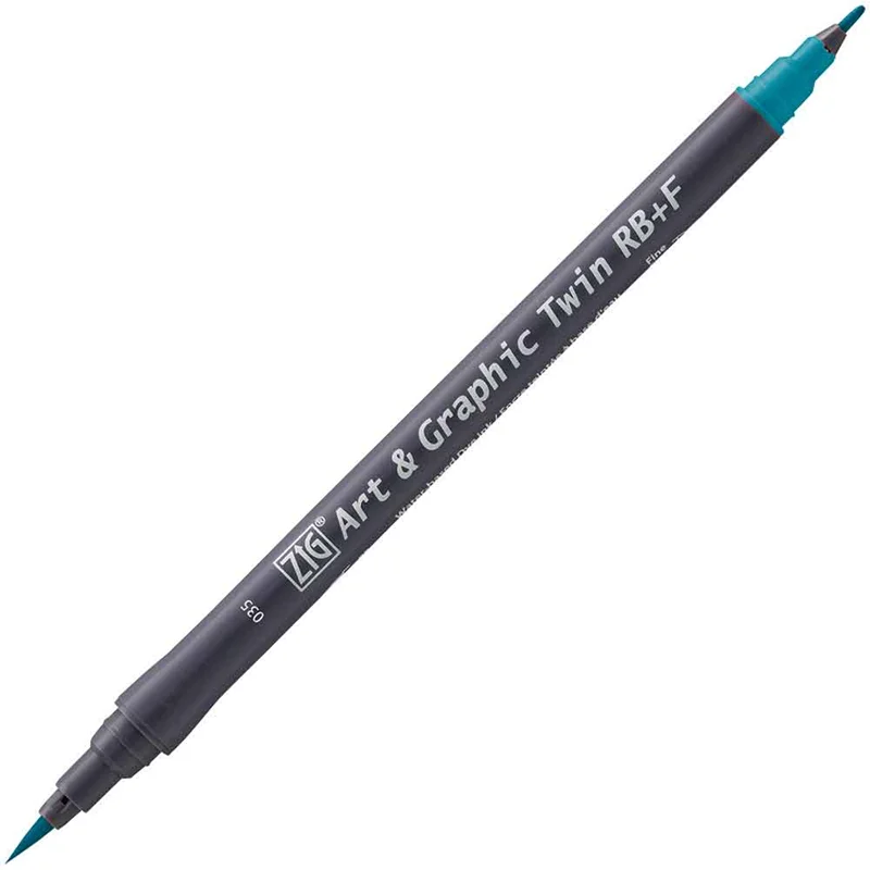 ZIG ART&amp;GRAPHIC TWIN RB TUT-95 35 PERSIAN GREEN