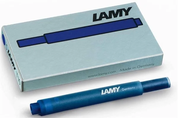 LAMY DOLMA KALEM KARTUŞU MAVİ-SİYAH 5 Lİ T10MS