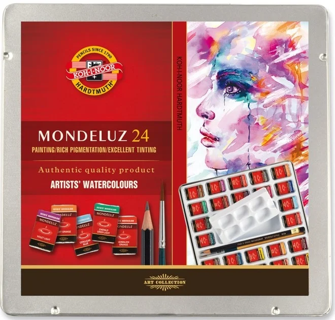 KOHINOOR SET ARTISTS AQUARELL COLOURS 24 0163-6S2404PL