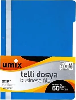 UMIX TELLİ DOSYA EKO 50 Lİ MAVI U1180P-MA-ECO