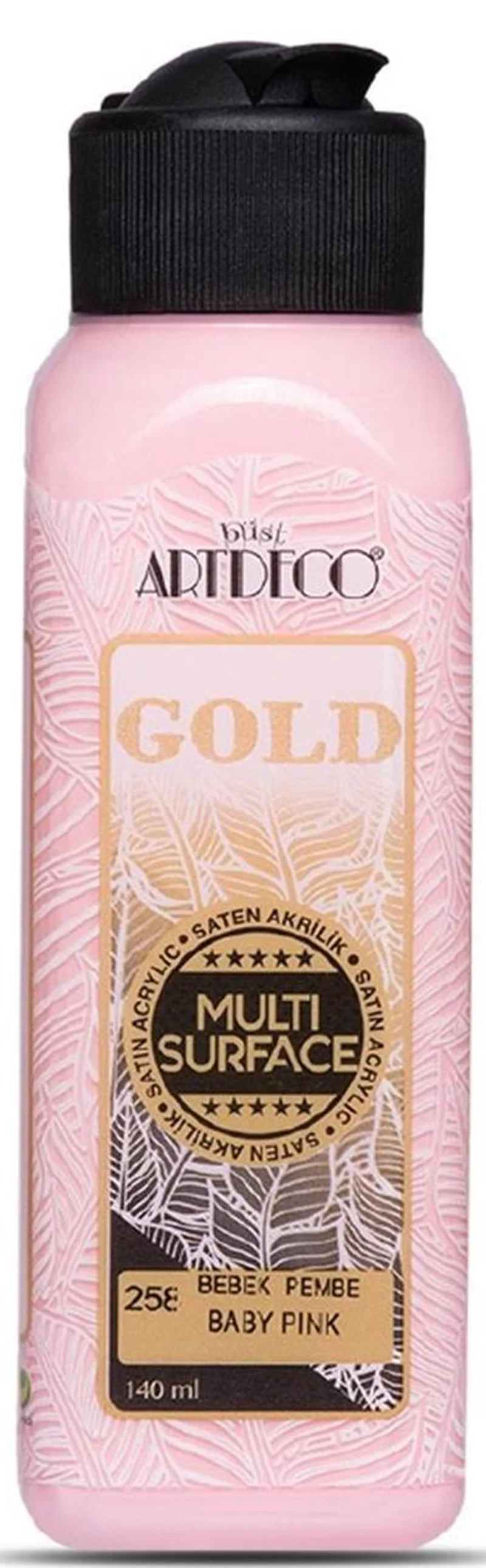 ARTDECO AKRİLİK BOYA GOLD MULTI-SURFACE 140 ML BEBEK PEMBE Y-G70R-258