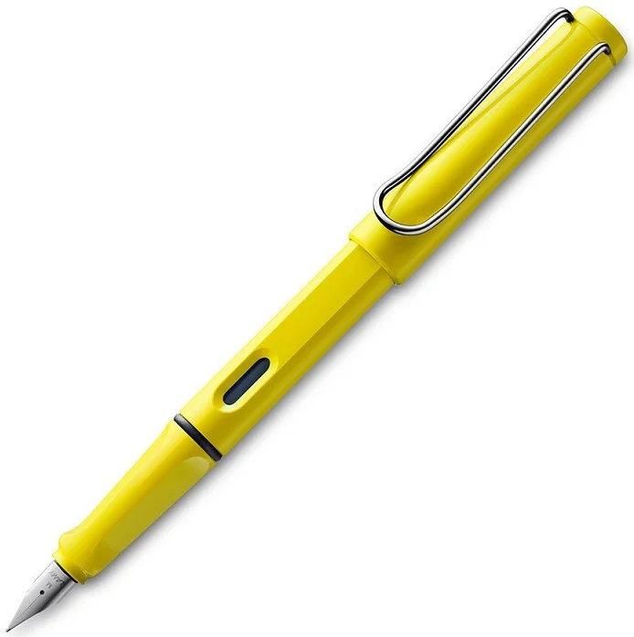 LAMY DOLMA KALEM SAFARI METAL KLİPS SARI F UÇ 18-F