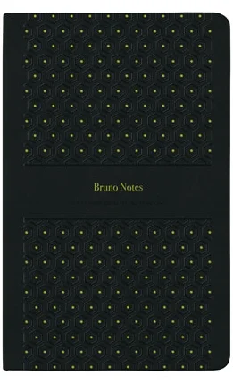 GIPTA DEFTER BRUNO 13X21 İPLİK DİKİŞLİ SERT KAPAK 120 YP. ÇİZGİLİ 2777