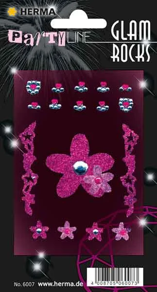 HERMA ETİKET GLAMROCKS KRİSTAL ÇİÇEKLER 6007