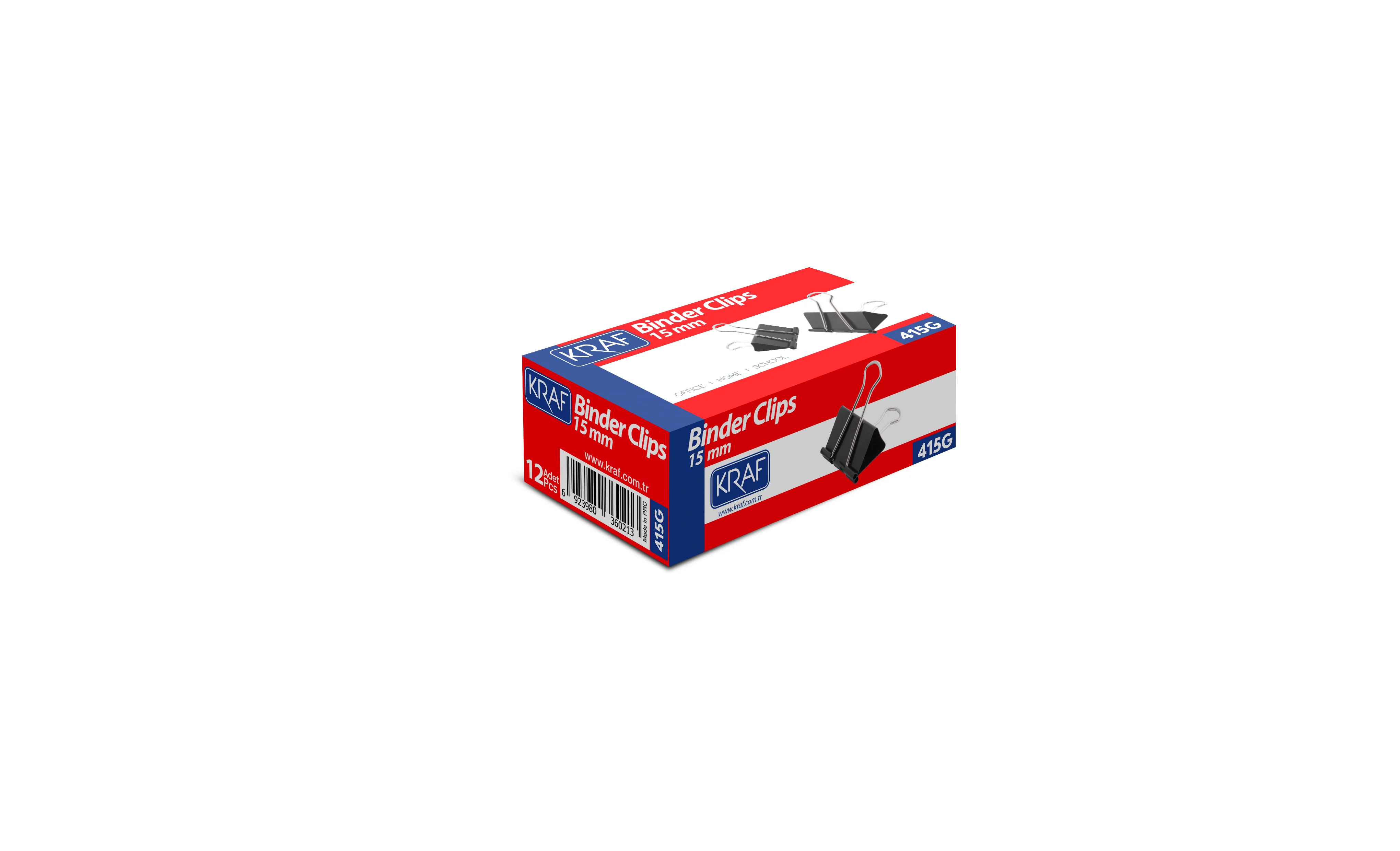 KRAF BINDER CLIPS 15 MM 415G 12 Lİ