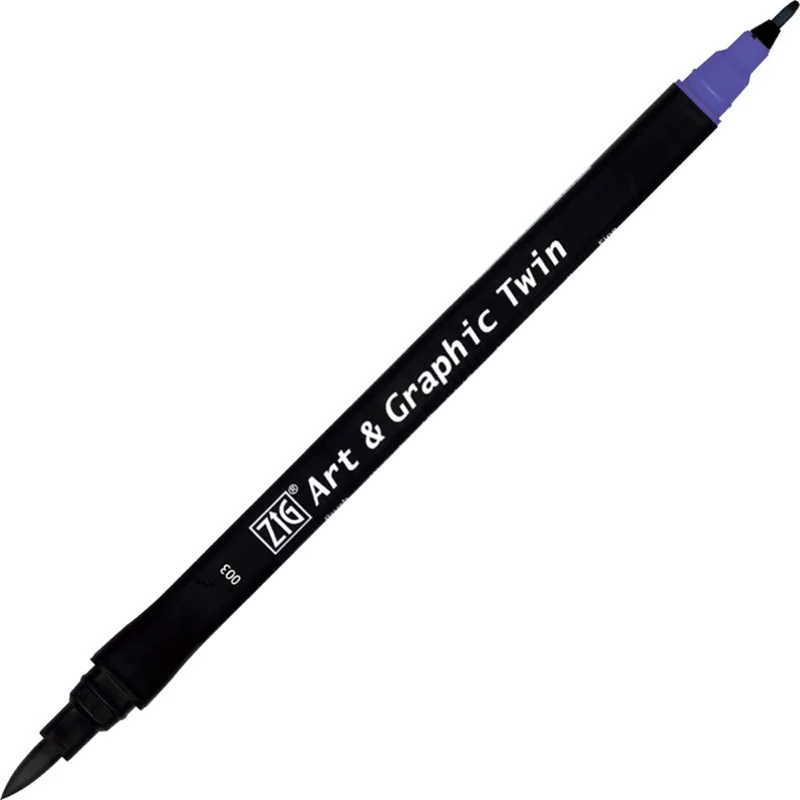 ZIG ART&amp;GRAPHIC TWIN TUT-80 003 BLUE