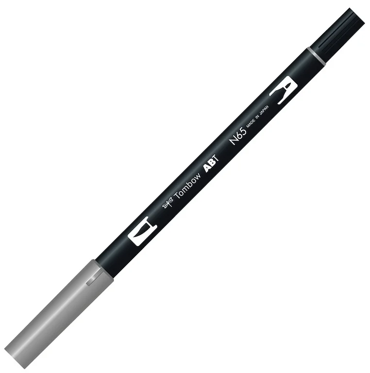 TOMBOW AB-T DUAL BRUSH PEN GRAFİK KALEMİ COOL GRAY 5 (N65) T-AB-T N65