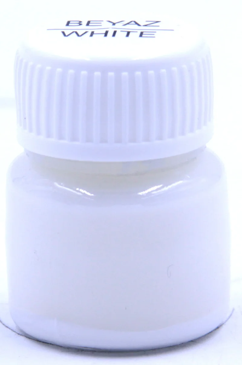 SÜDOR CAM BOYASI 15 ML BEYAZ SD300S-09