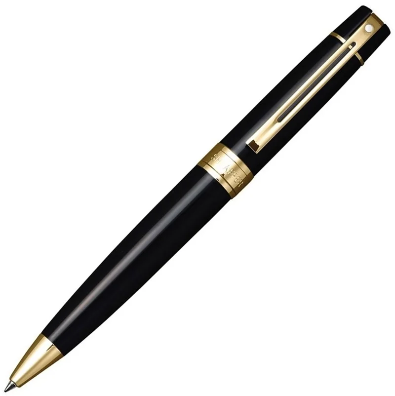 SHEAFFER TÜKENMEZ KALEM 300 SERİSİ 9325-2 PARLAK SİYAH ALTIN