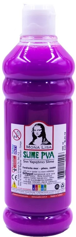 SÜDOR SLIME 500 ML FOSFORLU MOR SL05-16