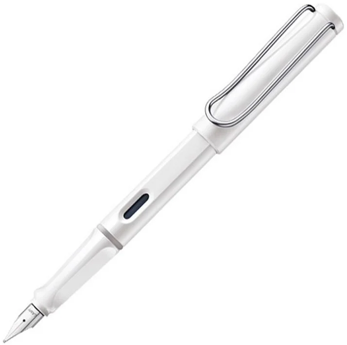 LAMY DOLMA KALEM SAFARI METAL KLİPS BEYAZ EF UÇ 19B-EF
