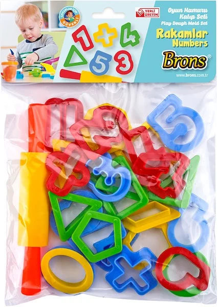 BRONS OYUN HAMURU KALIBI SETİ MATEMATİK BR-472
