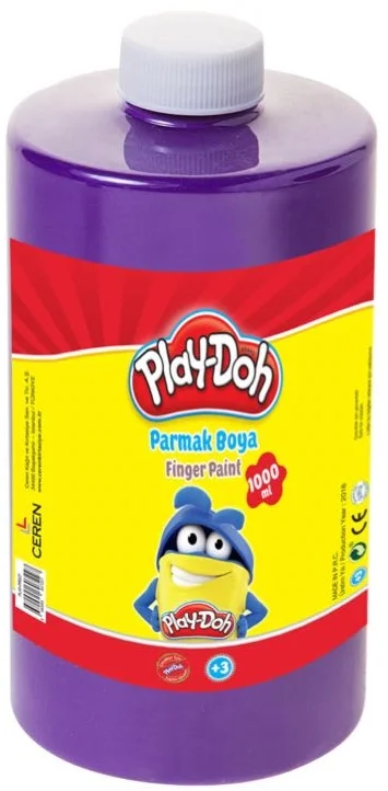 PASİF PLAY-DOH PARMAK BOYASI 1 LT. MOR PLAY-PR027