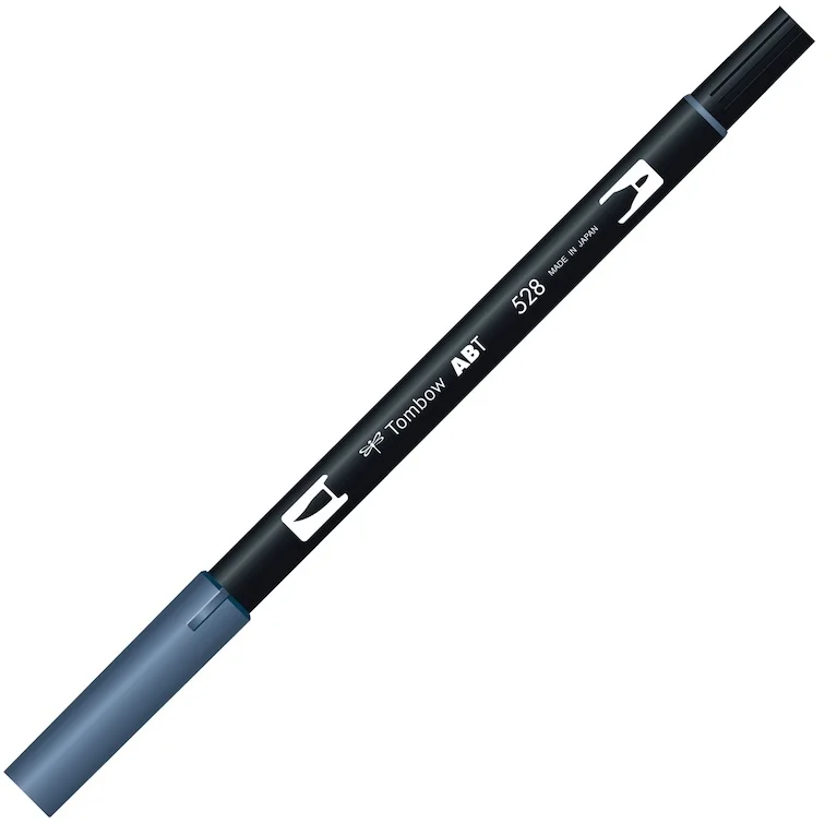 TOMBOW AB-T DUAL BRUSH PEN GRAFİK KALEMİ NAVY BLUE (528) T-AB-T 528