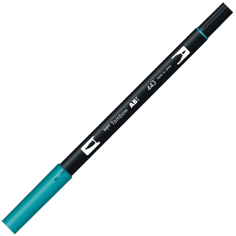 TOMBOW AB-T DUAL BRUSH PEN GRAFİK KALEMİ TURQUOISE (443) T-AB-T 443
