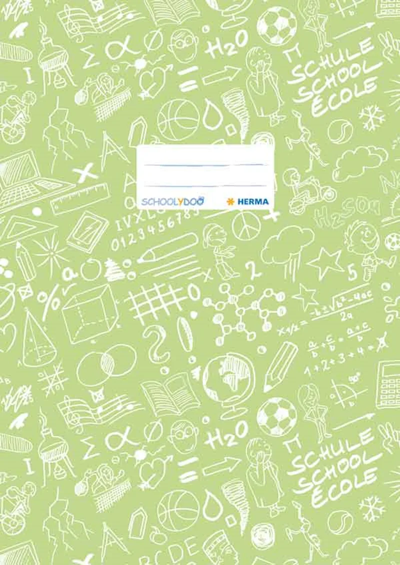 HERMA DEFTER KABI A4 SCHOOLYDOO AÇIK YEŞİL 19411
